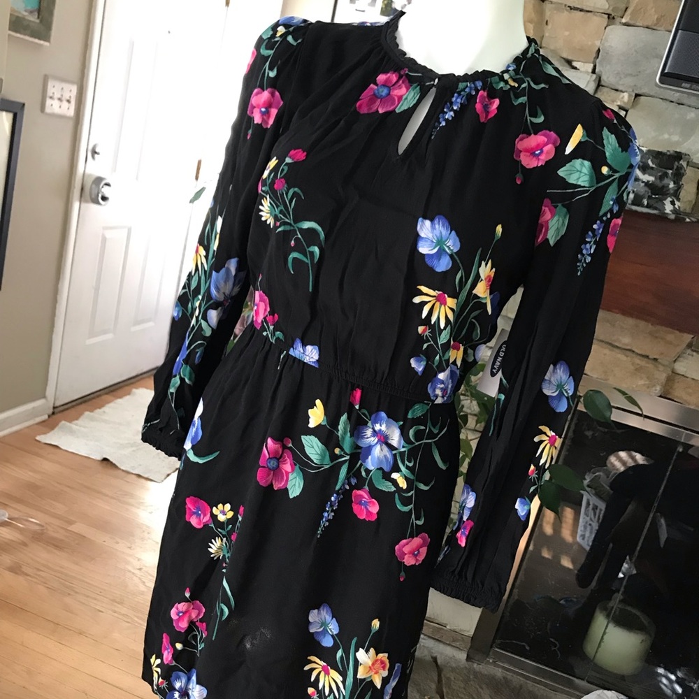 Colorful floral dress